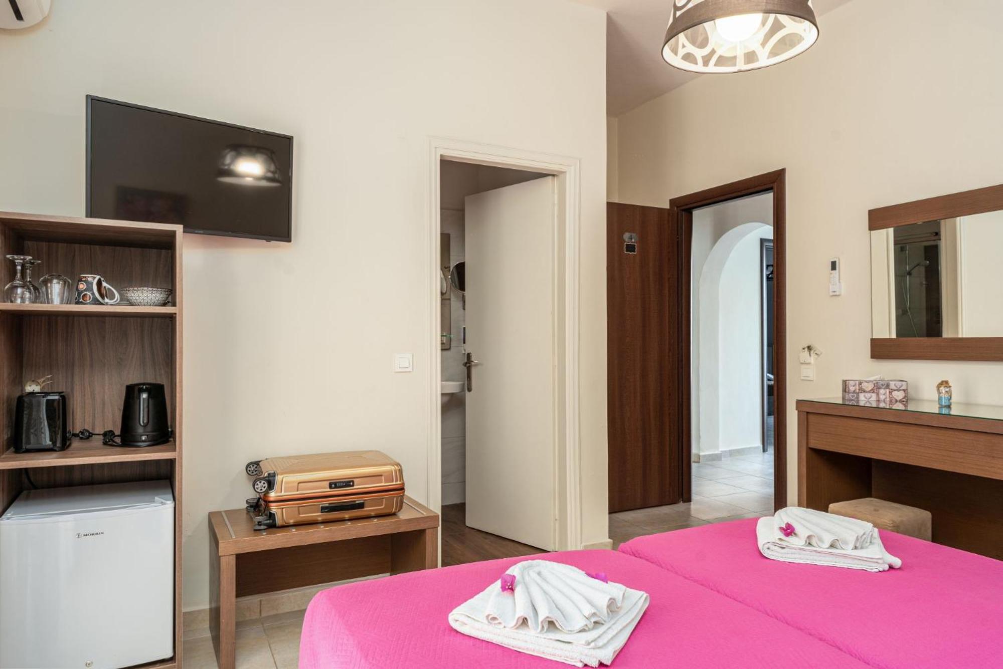 公寓 Stathis Beachfront Luxury Kalamákion