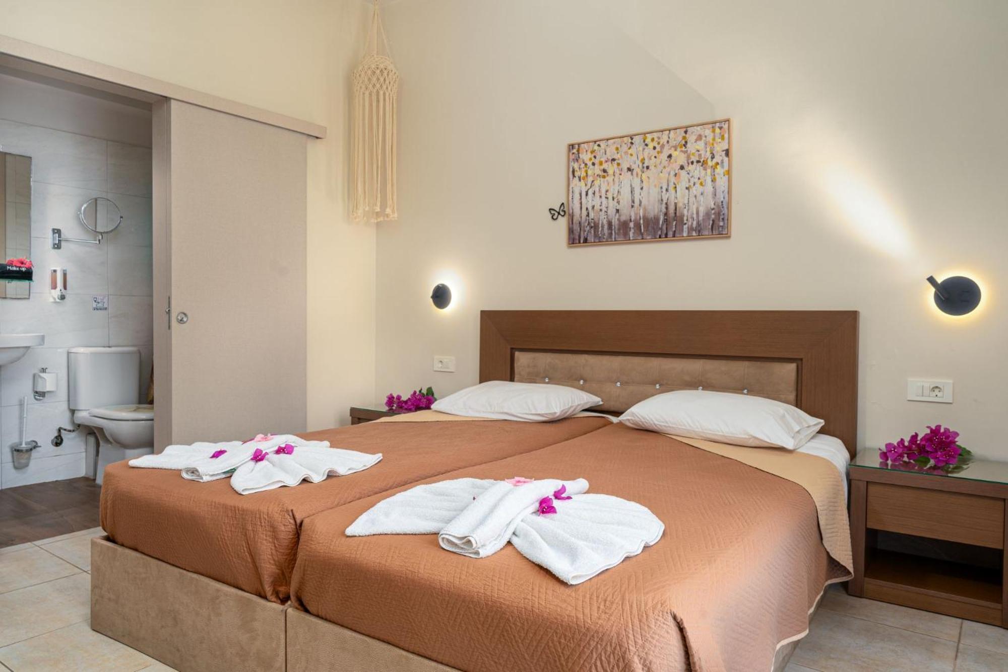 公寓 Stathis Beachfront Luxury *